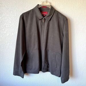 Red House M silk wine country black/charcoal jacket
